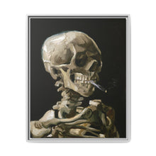 Vincent van Gogh's (1886) Head of a skeleton with a burning cigarette. - NOMADEN ART GALLERY