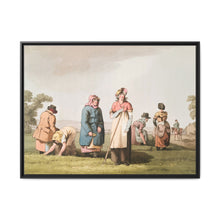Illustration of riding the stang from The Costume of Yorkshire (1814) by George Walker - NOMADEN ART GALLERY