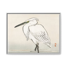 Snowy egret by Kōno Bairei (1844-1895) - NOMADEN ART GALLERY