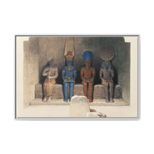 Sanctuary of the Temple of Aboo Simbel Nubia illustration by David Roberts (1796–1864) - NOMADEN ART GALLERY