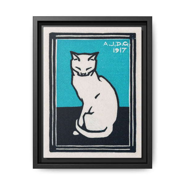 Sitting cat (1917) by Julie de Graag - NOMADEN ART GALLERY