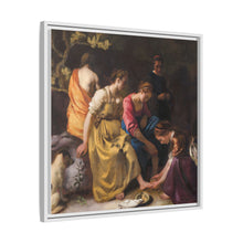 Diana y sus ninfas de Johannes Vermeer (ca. 1653-1654)