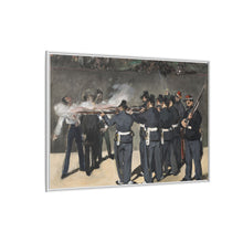 La ejecución del emperador Maximiliano (1867) de Édouard Manet