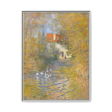 Claude Monet's The Geese (1874) famous painting. Original from the Sterling and Francine Clark Art Institute - NOMADEN ART GALLERY