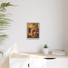 The martyrdom of Saint Apollonia. Oil painting after Jacob Jordaens.