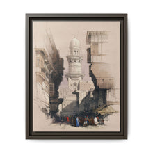 Cairo Street Scene: Vintage Egyptian Wall Art by David Roberts - Art Print Framed - NOMADEN ART GALLERY