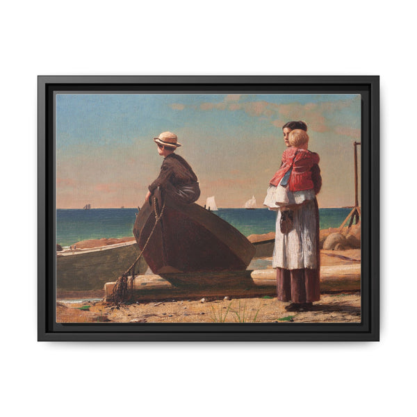 Dad's Coming (1873) by Winslow Homer - NOMADEN ART GALLERY