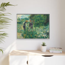 Recogiendo flores (1875) de Pierre-Auguste Renoir 