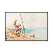The Conch Divers (1885) by Winslow Homer - NOMADEN ART GALLERY