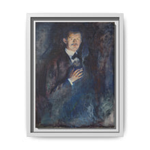 Edvard Munch's Self-Portrait with Cigarette (1895) - NOMADEN ART GALLERY