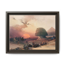 Approach of the simoom Desert of Gizeh illustration by David Roberts (1796–1864) - NOMADEN ART GALLERY
