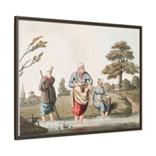 Illustration of leech finders from The Costume of Yorkshire (1814) by George Walker