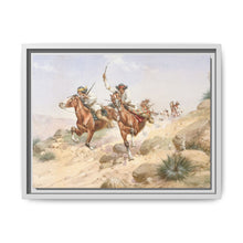 Apache Indians on Horseback by Herman Wendelborg Hansen - NOMADEN ART GALLERY