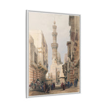 Bullack Cairo illustration by David Roberts (1796–1864) - Canvas Wall Art
