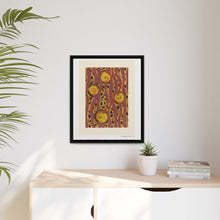 Estampado floral Art Déco con plantilla de estilo oriental. Original de nuestra edición de Samarcanda de 1914.