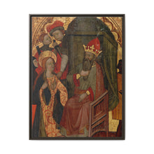 Saint Katherine of Alexandria before the Roman Emperor by Nicolás Solano - NOMADEN ART GALLERY