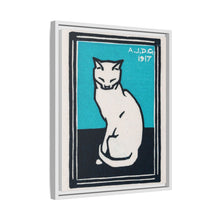 Sitting cat (1917) by Julie de Graag