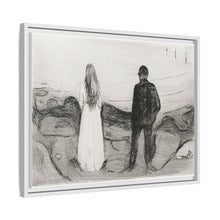 Two Human Beings. The Lonely Ones (1894) by Edvard Munch - NOMADEN ART GALLERY