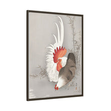 Rooster and chicken (1900 - 1930) by Ohara Koson
