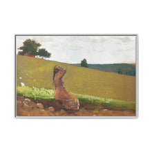 The Green Hill (1878) by Winslow Homer - NOMADEN ART GALLERY