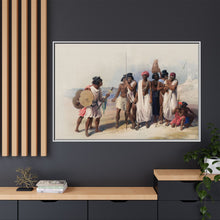 Group of Nubians (Wady Kardasey) illustration by David Roberts (1796–1864)