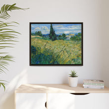 Vincent van Gogh's Green Wheat Field with Cypress (1889) - NOMADEN ART GALLERY