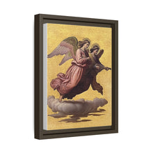 Two angels floating (1865) tempera art by Johann von Schraudolph
