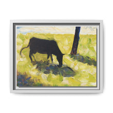 Black Cow in a Meadow (ca. 1881) by Georges Seurat - NOMADEN ART GALLERY