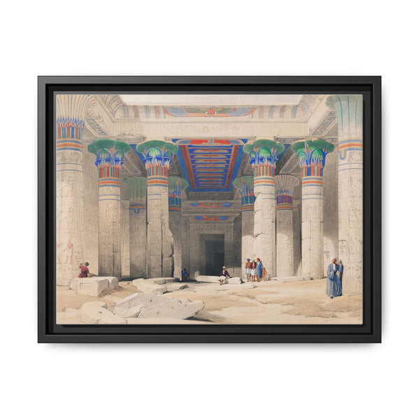 Grand Portico of the Temple of Philae Nubia illustration by David Roberts (1796–1864) - NOMADEN ART GALLERY