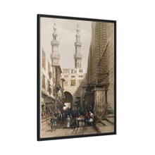 Minarets and grand entrance of the Metwaleys at Cairo illustration by David Roberts (1796–1864)