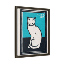 Sitting cat (1917) by Julie de Graag