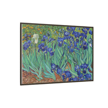 Vincent Van Gogh's Irises (1889). Famous painting, original from the J. Paul Getty Museum. - NOMADEN ART GALLERY