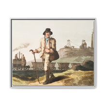 Illustration of the collier from The Costume of Yorkshire (1814) by George Walker - NOMADEN ART GALLERY