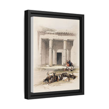 Entrance to the caves of Beni Hasan illustration by David Roberts (1796–1864) - NOMADEN ART GALLERY