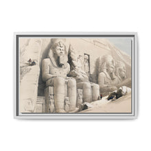 The Great Temple of Aboo Simble Nubia illustration by David Roberts (1796–1864) - NOMADEN ART GALLERY