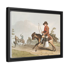 Illustration of the milk boy from The Costume of Yorkshire (1814) by George Walker