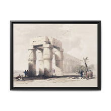 Luxor in upper of Egypt illustration by David Roberts (1796–1864). - NOMADEN ART GALLERY