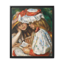 Two Girls Reading (c. 1890–1891) by Pierre-Auguste Renoir - NOMADEN ART GALLERY