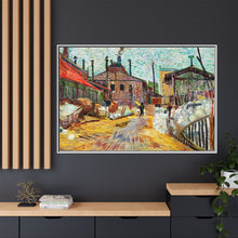 The Factory (1887) by Vincent Van Gogh. Original from the Barnes Foundation. - NOMADEN ART GALLERY