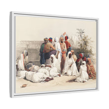 In the slave market at Cairo illustration by David Roberts (1796–1864)