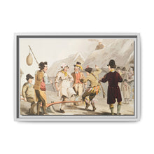 Illustration of the fool plough from The Costume of Yorkshire (1814) by George Walker - NOMADEN ART GALLERY