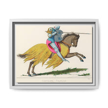 French Knight, 14th Century: Vintage Equestrian Art by Paul Mercuri (1860) - NOMADEN ART GALLERY