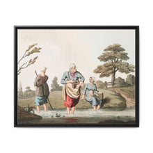 Illustration of leech finders from The Costume of Yorkshire (1814) by George Walker - NOMADEN ART GALLERY