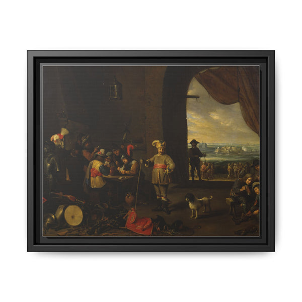 The Guard Room (ca. 1642 (Baroque)) by David Teniers IIand workshop - NOMADEN ART GALLERY