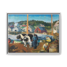 Ox Team, Wharf at Matinicus (1916) - NOMADEN ART GALLERY