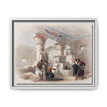 Deir el Medina (Dayr al Madinah) is an ancient Egyptian village which was home to the artisans who worked on the tombs in the Valley of the Kings illustration by David Roberts - NOMADEN ART GALLERY