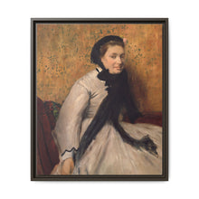 Portrait of a Woman in Gray (ca. 1685) by Edgar Degas - NOMADEN ART GALLERY