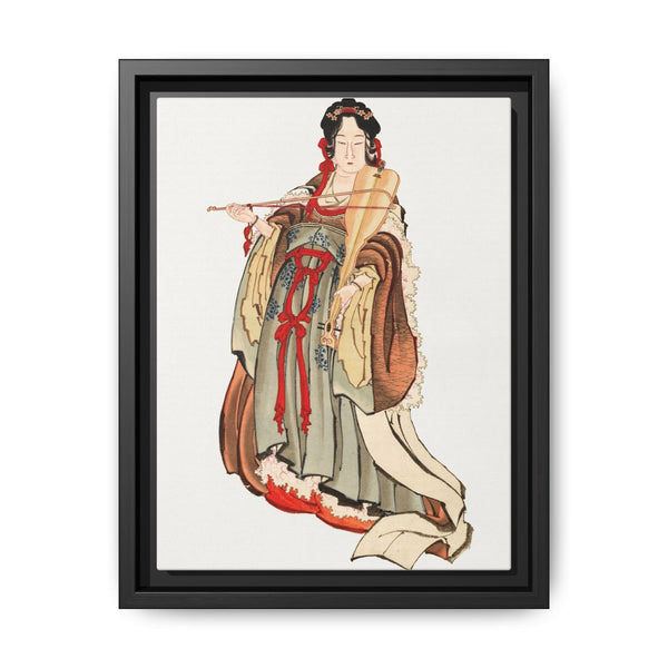 Benten (Goddess of Love) (18th–19th century), vintage Japanese woman illustration by Katsushika Hokusai. - NOMADEN ART GALLERY