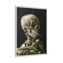 Vincent van Gogh's (1886) Head of a skeleton with a burning cigarette. - NOMADEN ART GALLERY