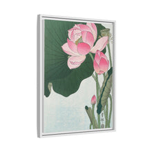 Blooming lotus flowers (1920 - 1930) by Ohara Koson